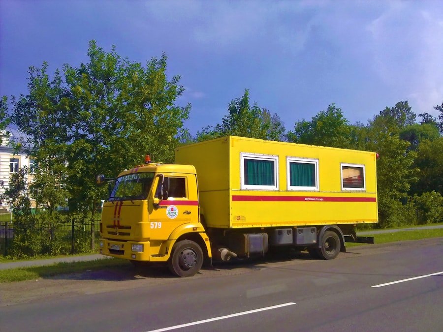 camionnette déménagement