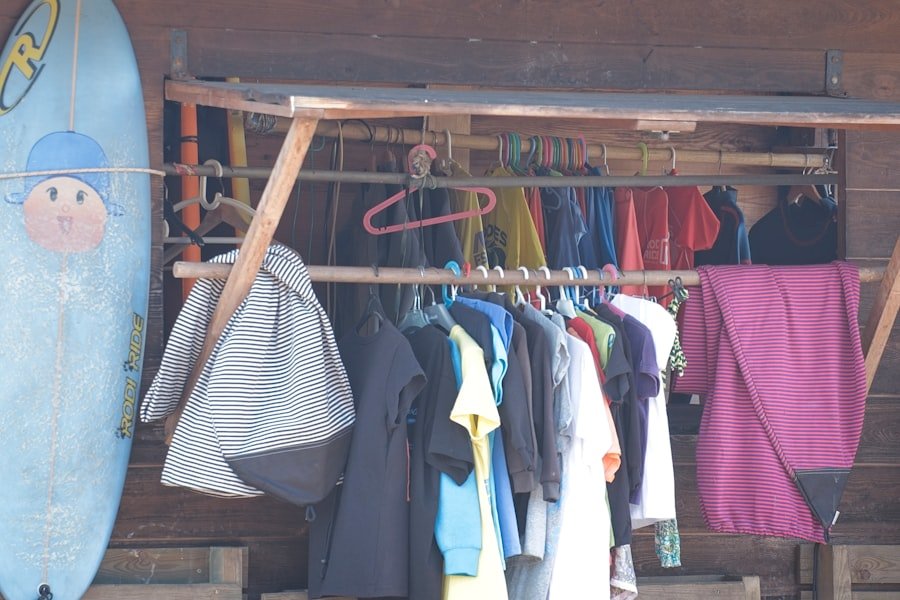 Photo wardrobe organization